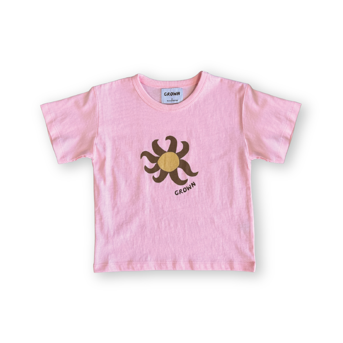 Grown - Organic Sunny Tee Pinky