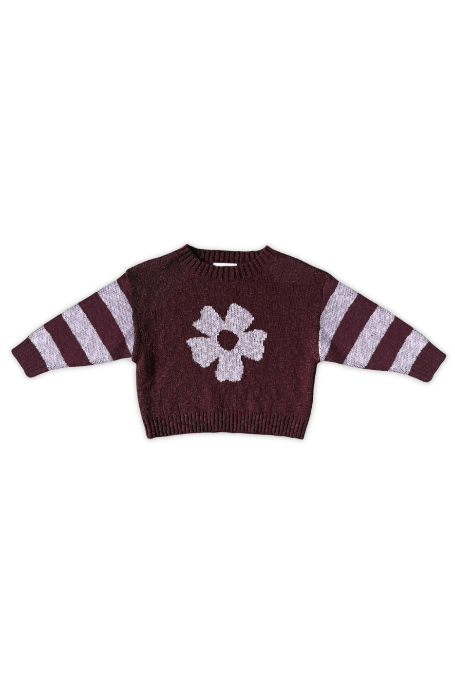 Grown - Bloom Knit Pull Over Plum