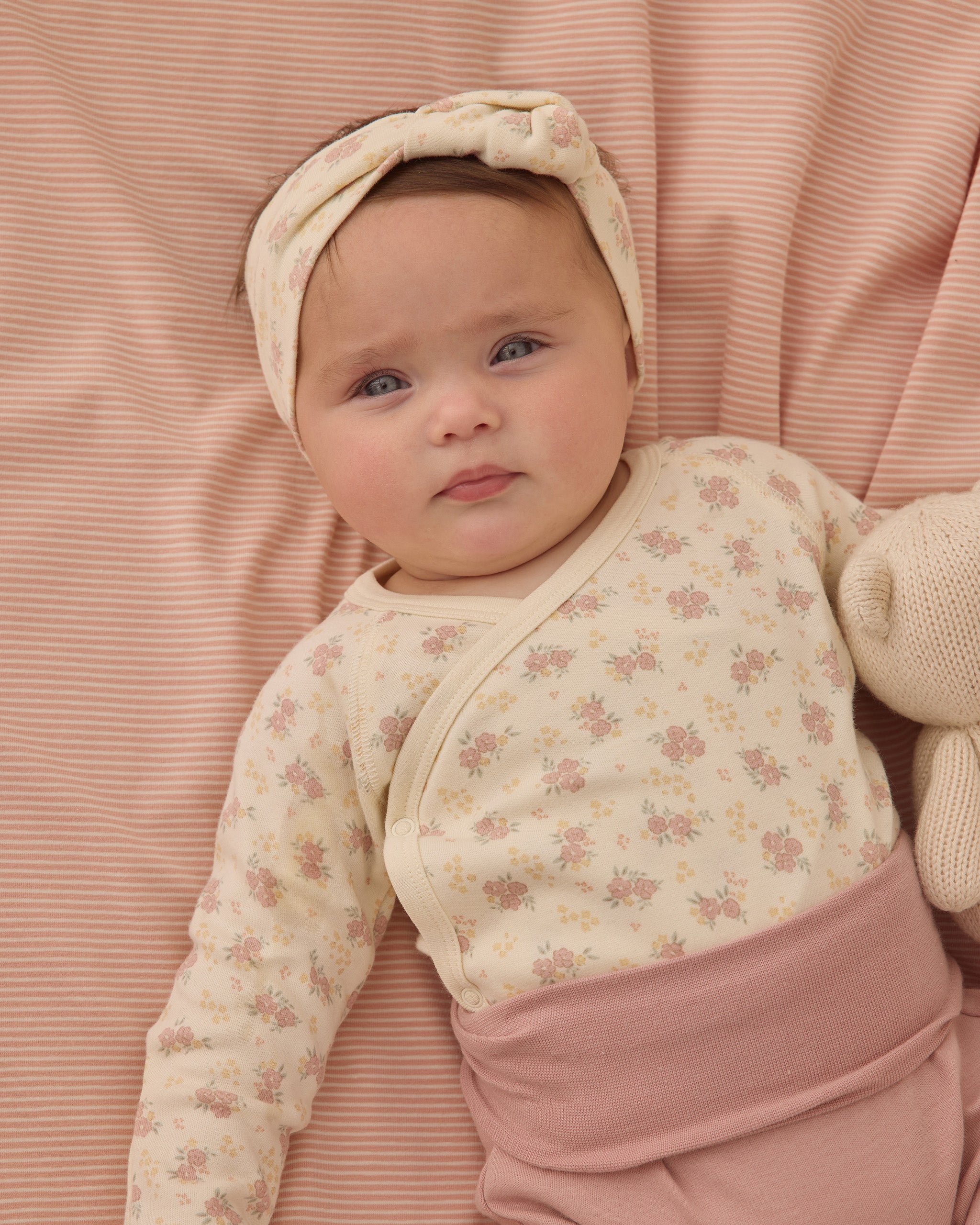 Quincy Mae - Knotted Headband Flower Field