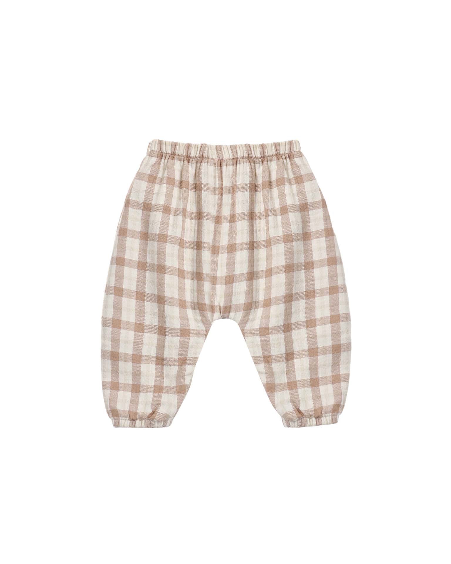 Woven Pant Rustic Plaid