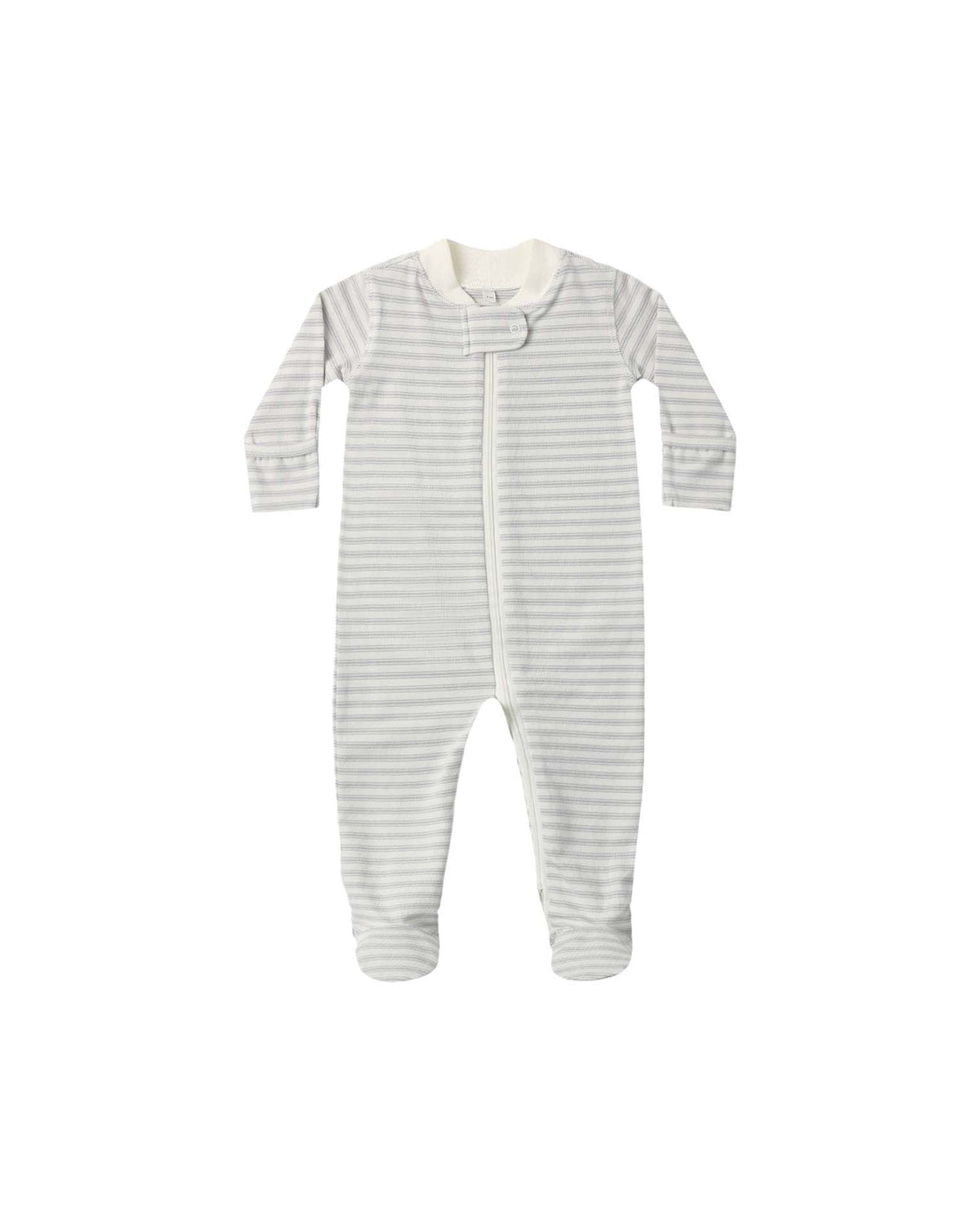 Zip Long Sleeve Sleeper Footie Cloud Stripe