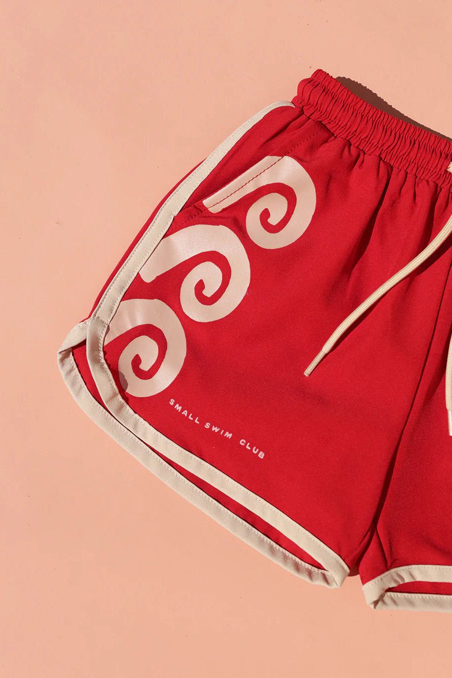 Maroon Swirl Boardshorts