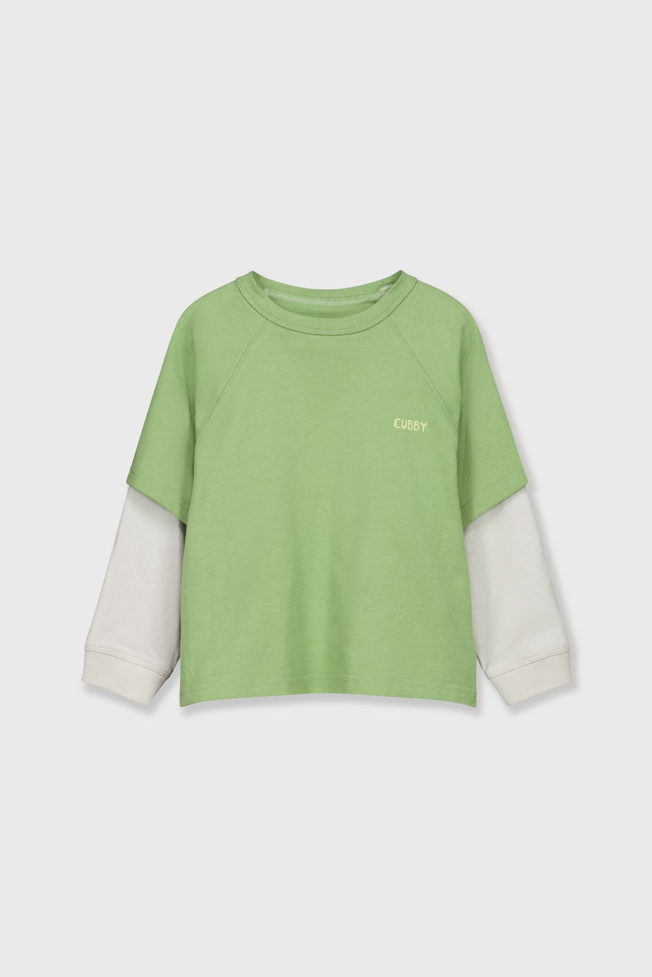 Cubby - Rocky Layered Top Avocado