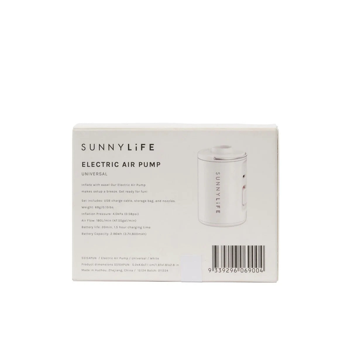 SUNNYLIFE - Mini Electric Air Pump