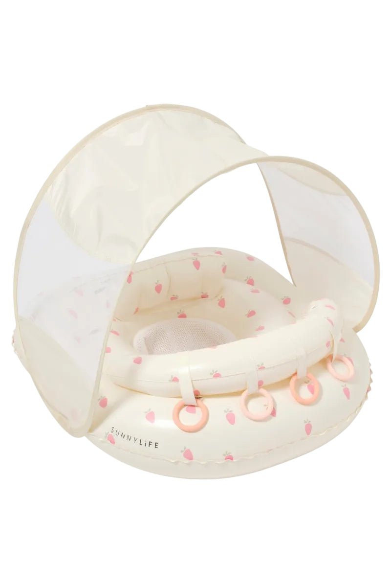SUNNYLIFE Interactive Baby Float Strawberry Sunshine Pink