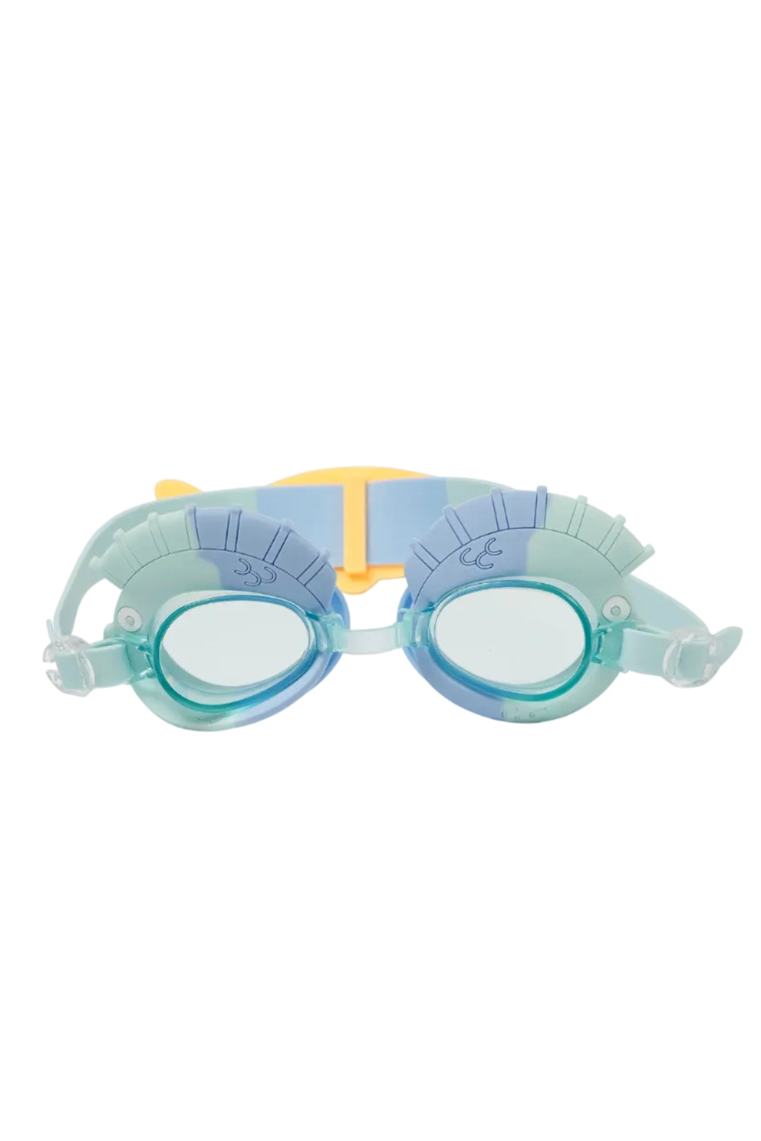 SUNNYLIFE - Kids Swim Goggles Finn the Fish Aqua Blue