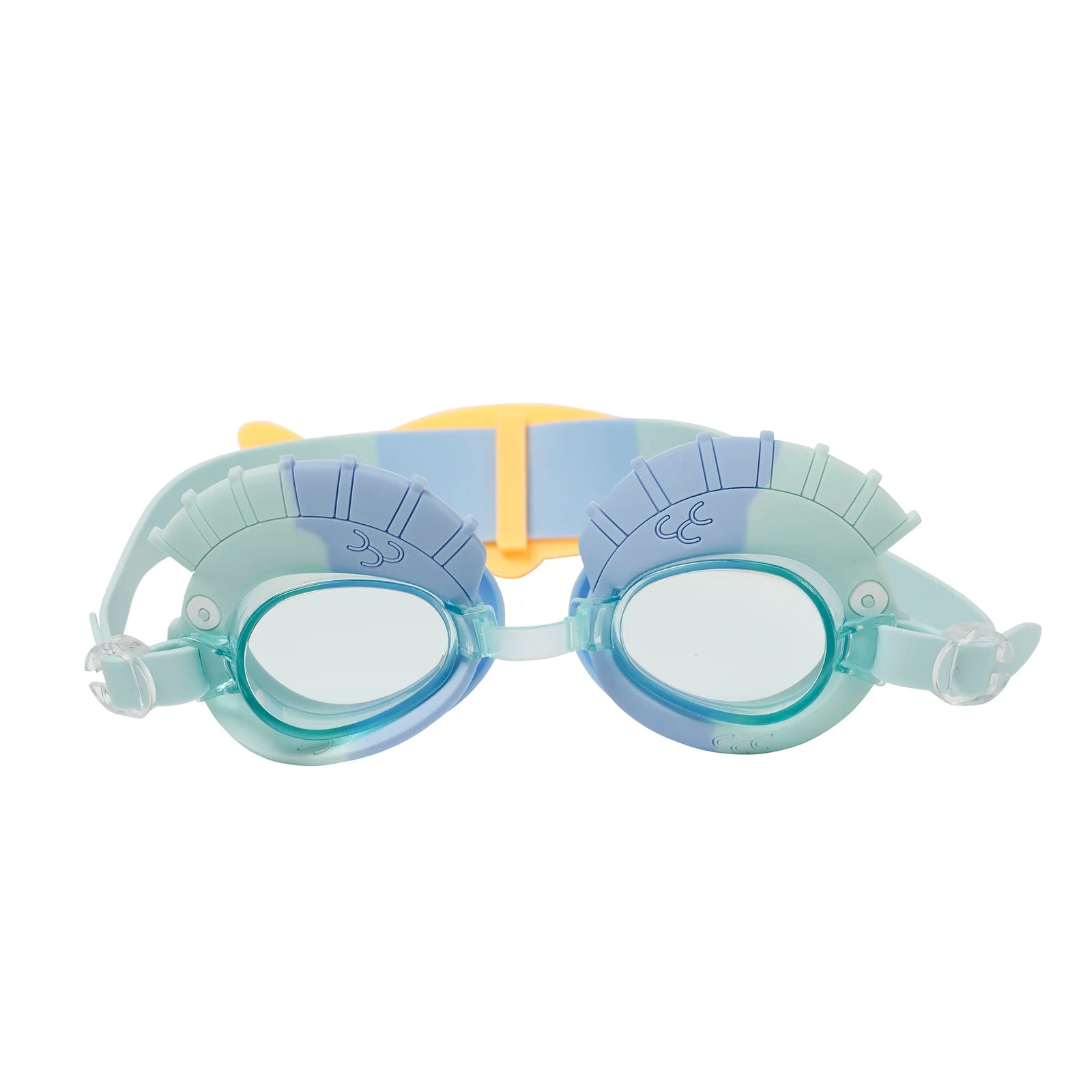 SUNNYLIFE - Kids Swim Goggles Finn the Fish Aqua Blue