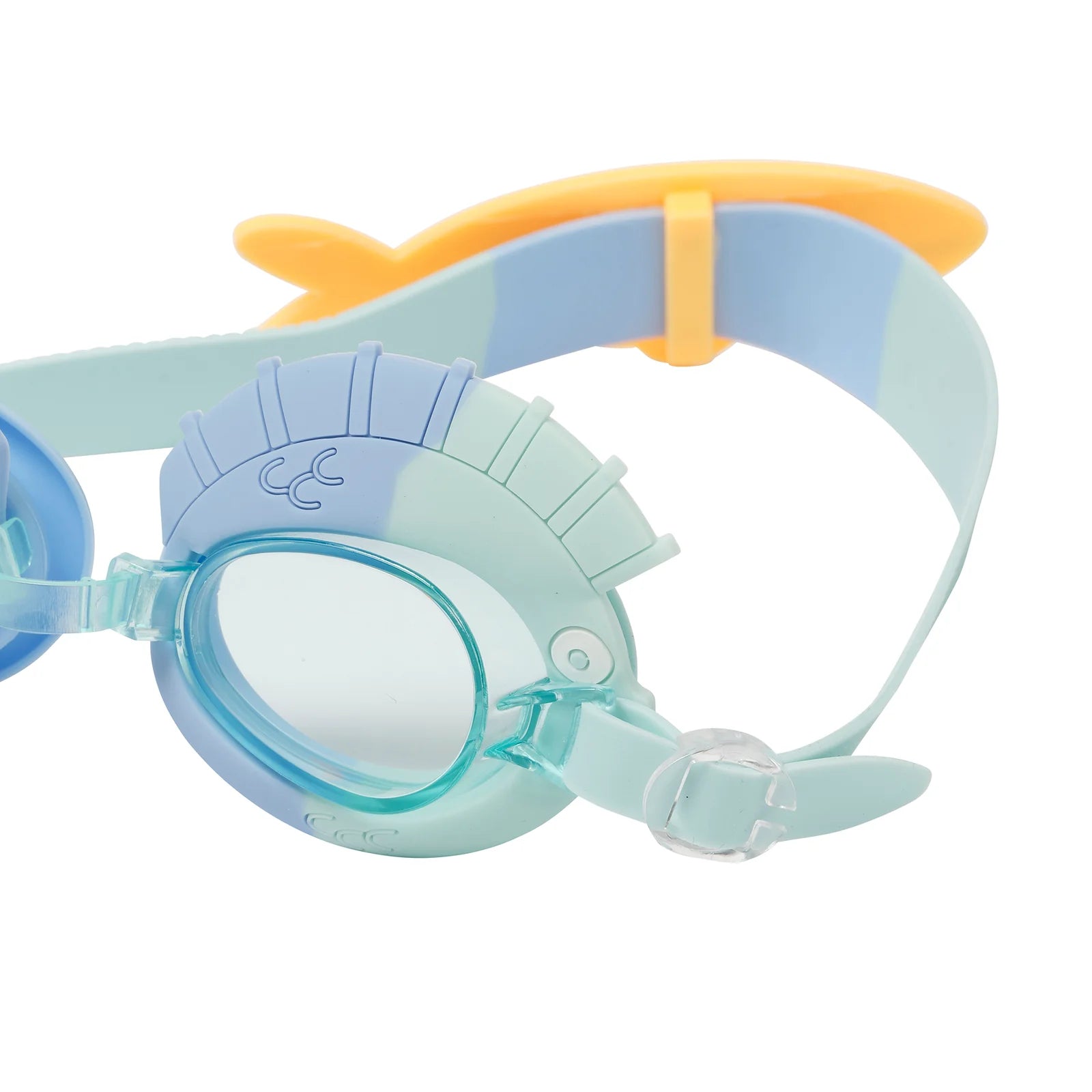 SUNNYLIFE - Kids Swim Goggles Finn the Fish Aqua Blue