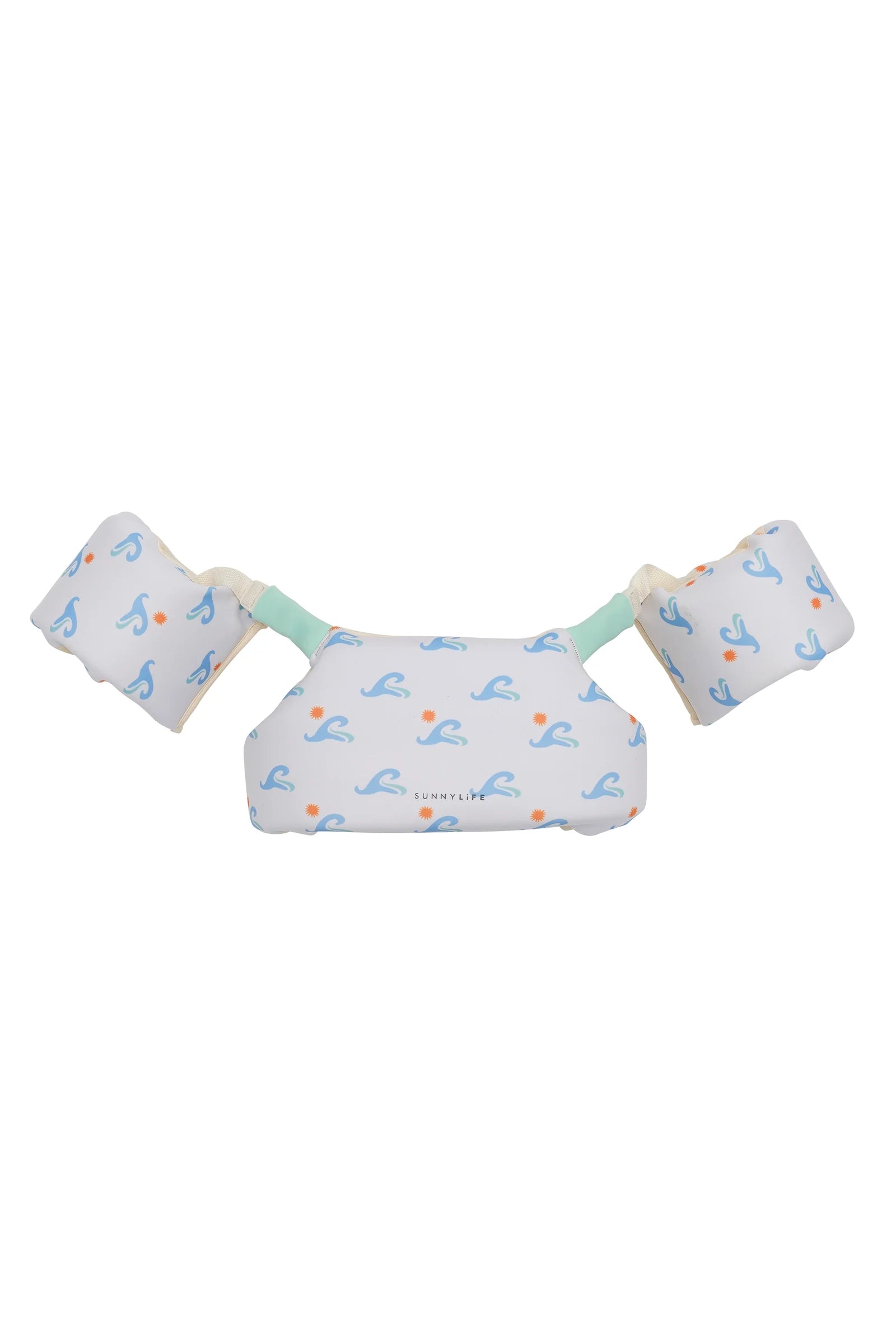 SUNNYLIFE - Kids Floatie Jacket 3-6y Blue Wave