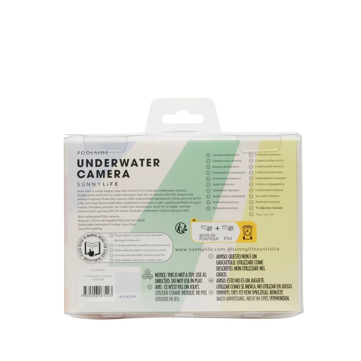 SUNNYLIFE - Underwater Camera Pastel Gelato