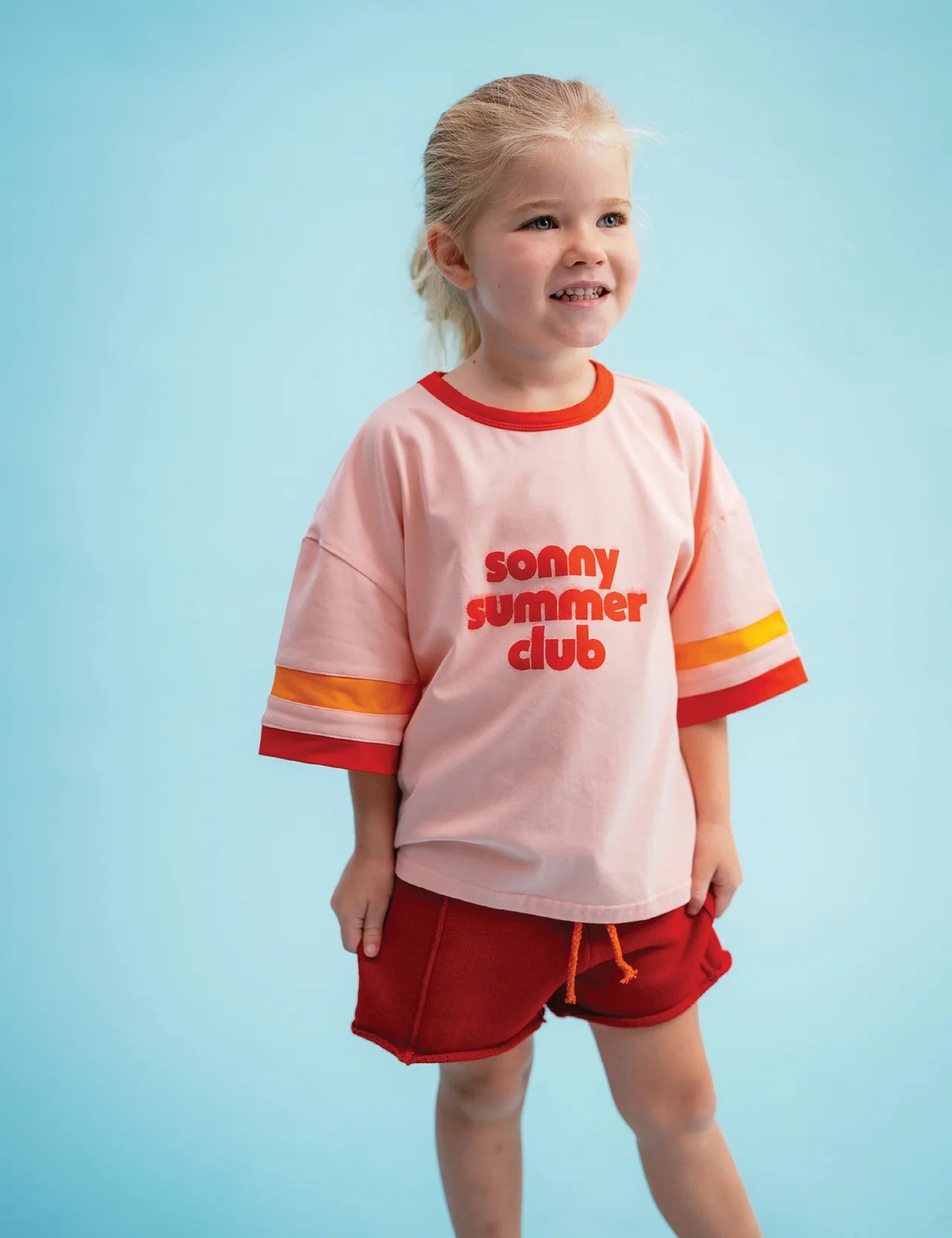 Sonny Label -  Summer Club Sport Tee Flamingo