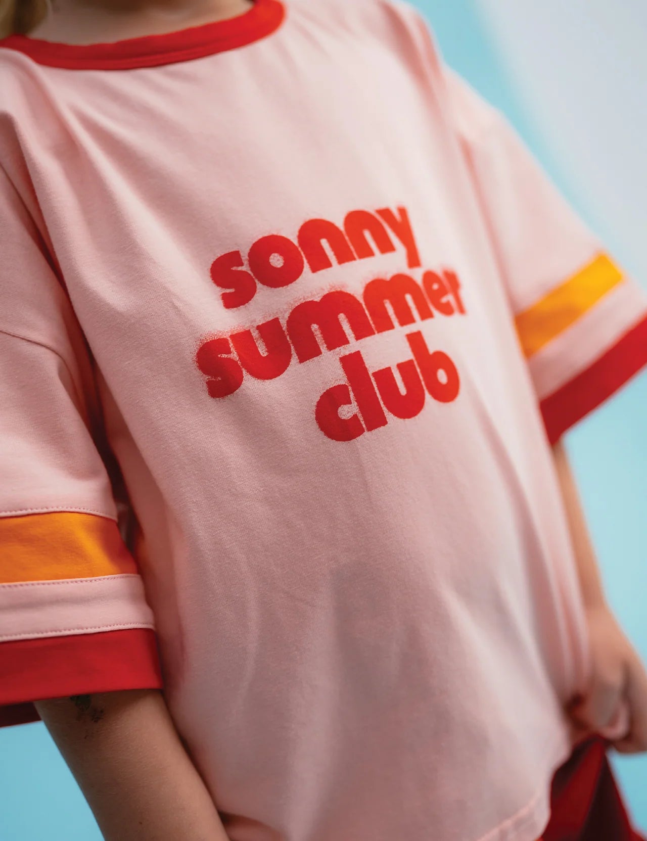 Sonny Label -  Summer Club Sport Tee Flamingo