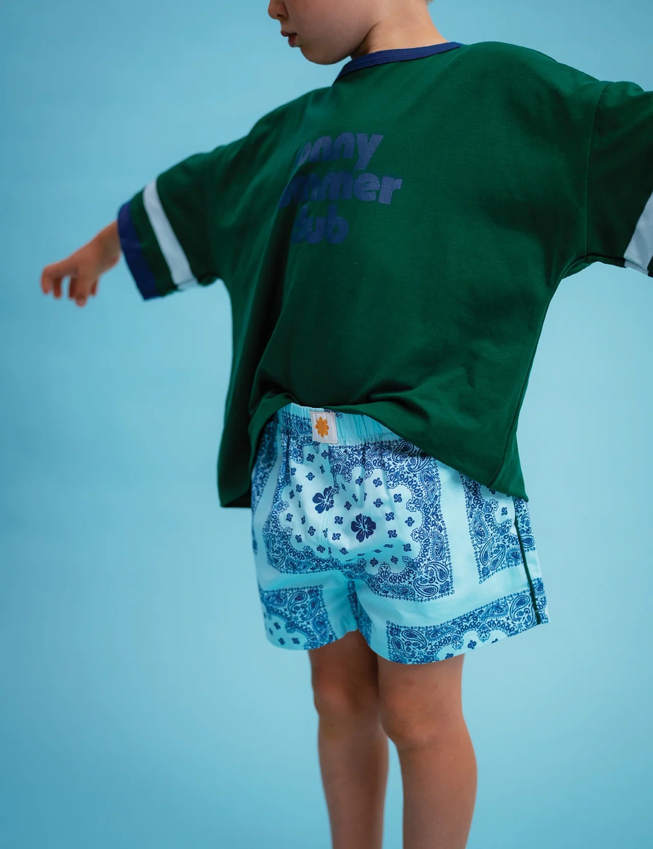 Sonny Label - Paisley Shorties Ocean