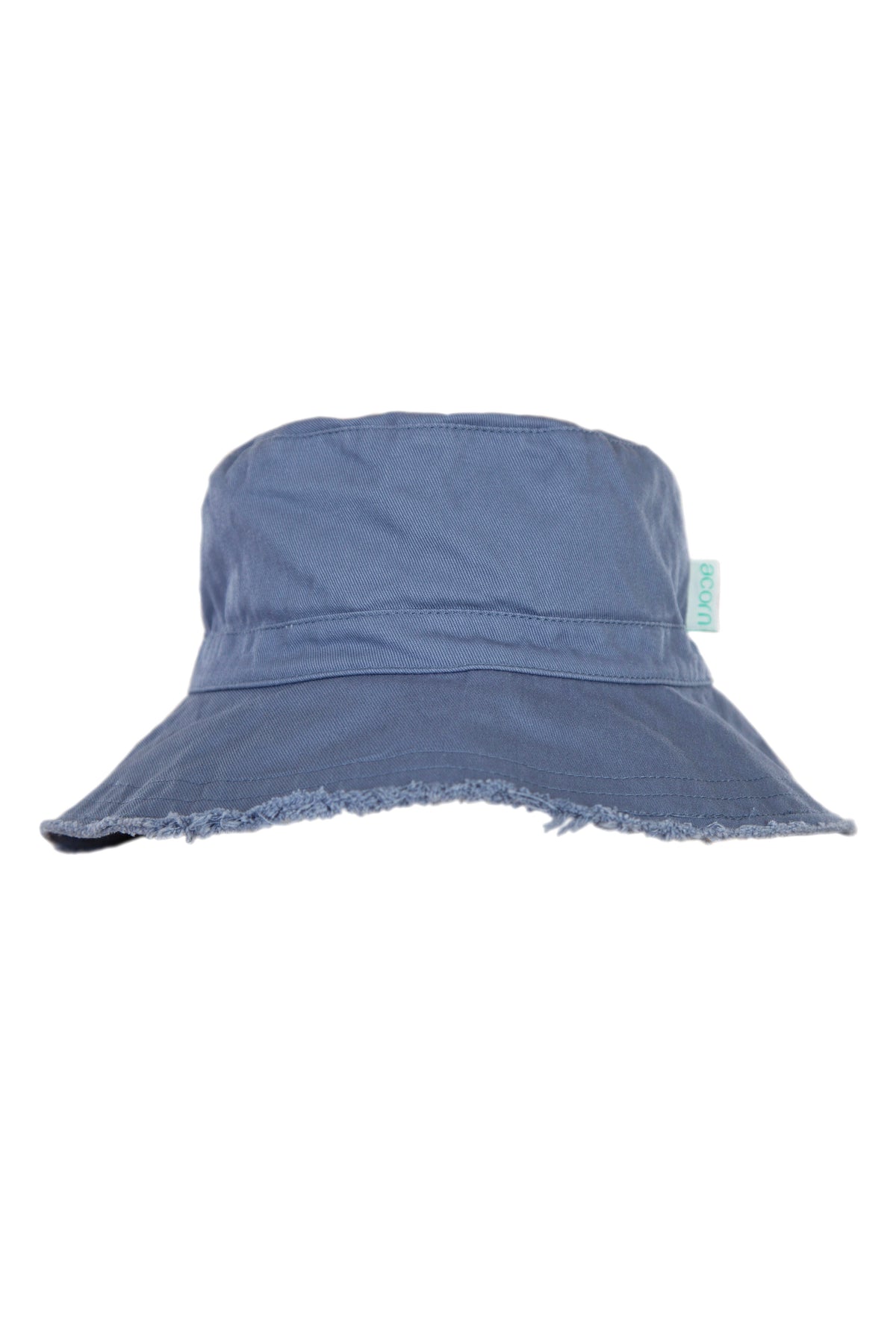 Acorn Kids - Blue Frayed Bucket Hat