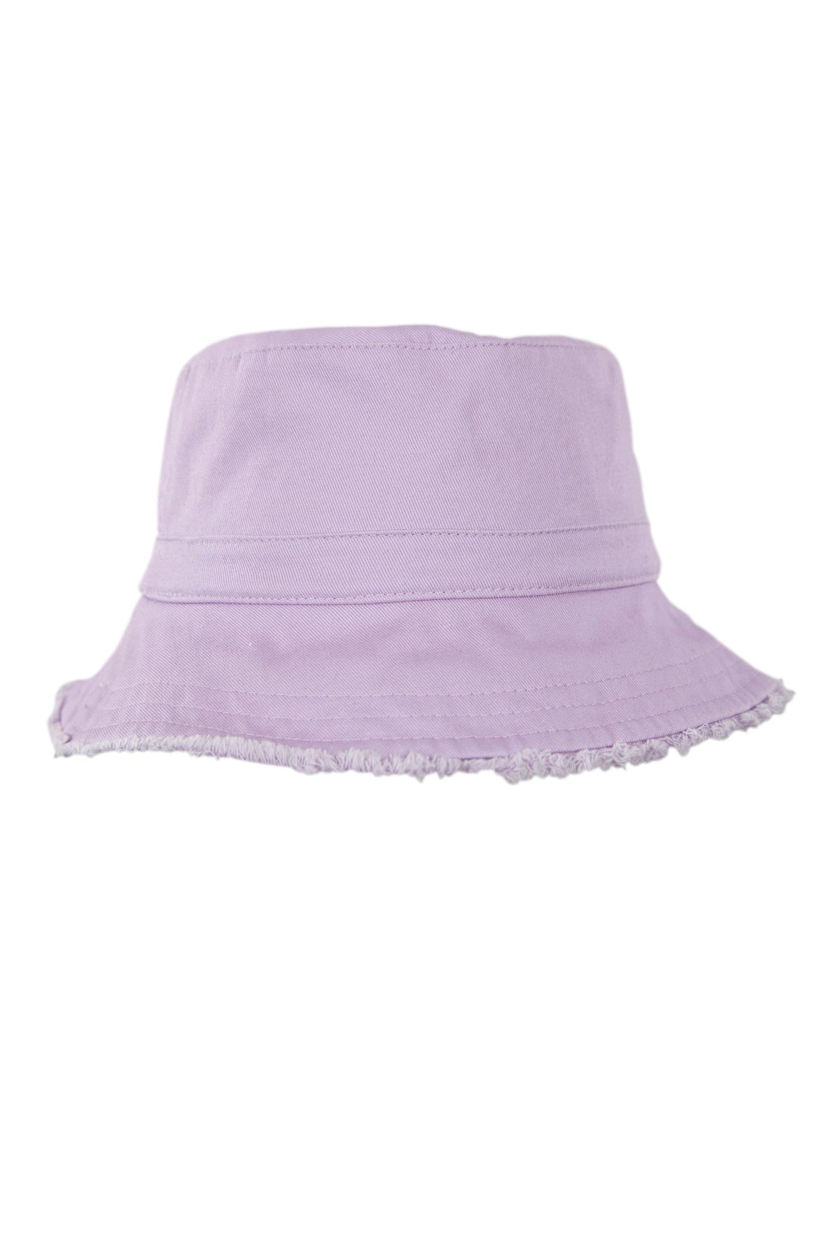 Acorn Kids - Lavender Frayed Bucket Hat