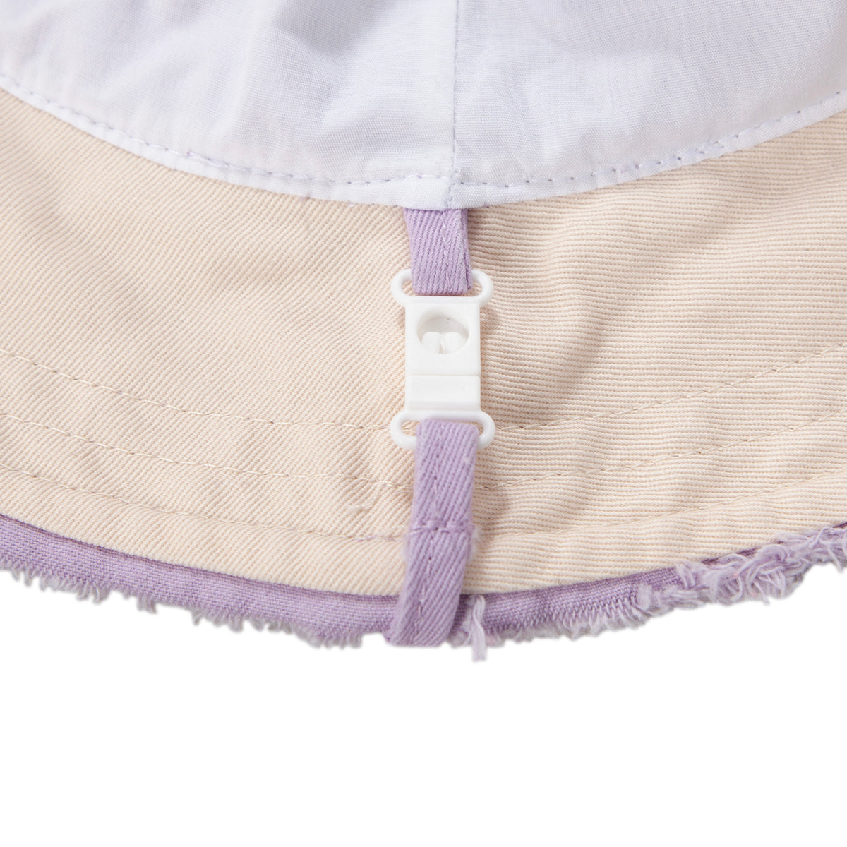 Acorn Kids - Lavender Frayed Bucket Hat