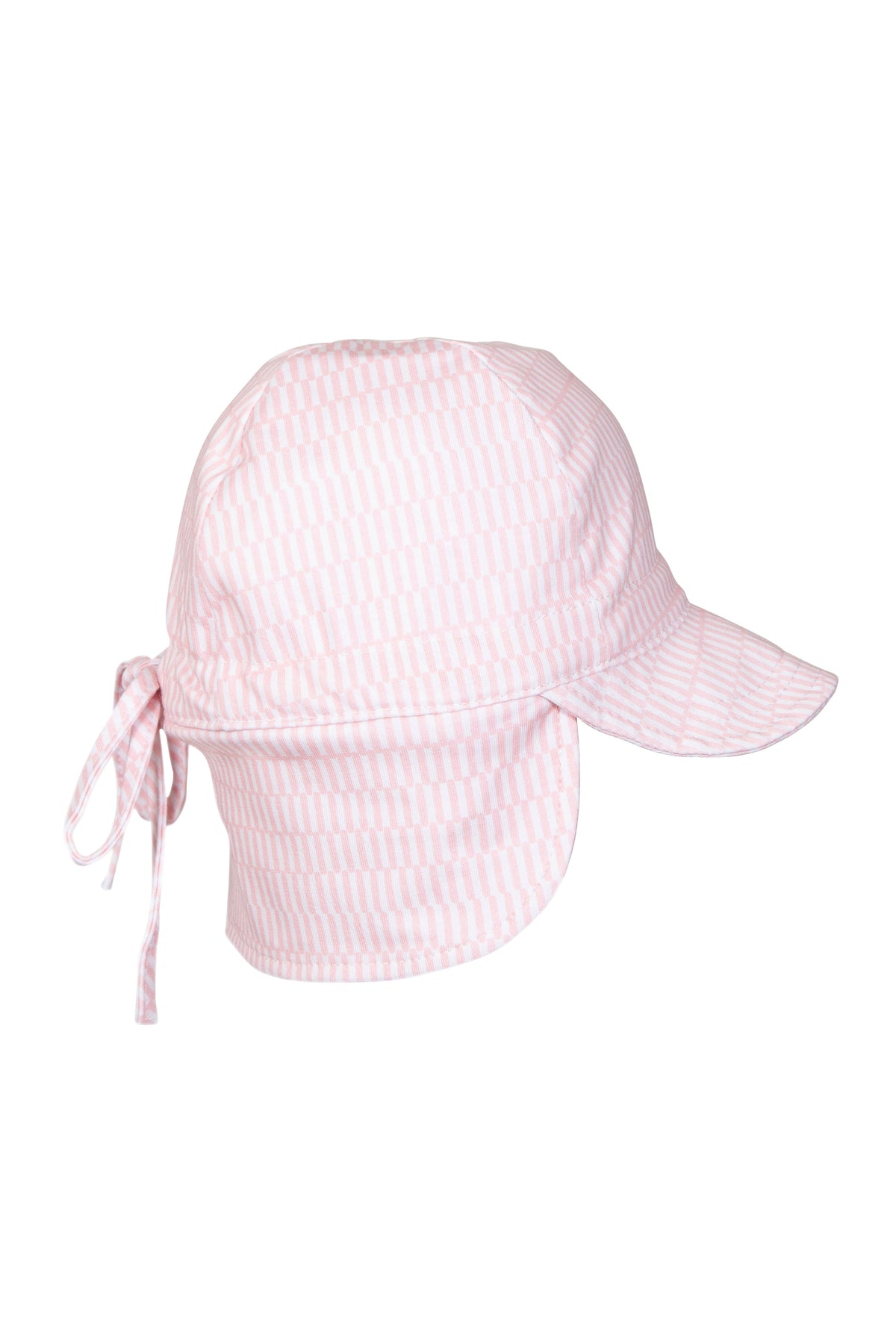 Acorn Kids - Pink Sprinkle Soft Jersey Flap Cap