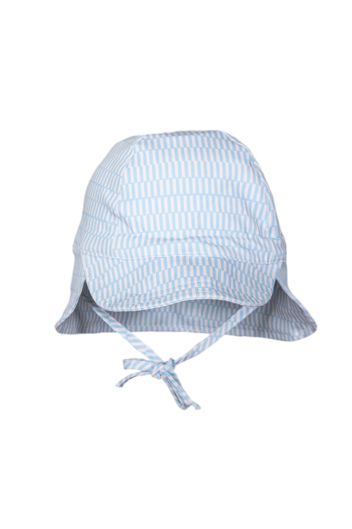 Acorn Kids - Blue Sprinkle Soft Jersey Flap Cap