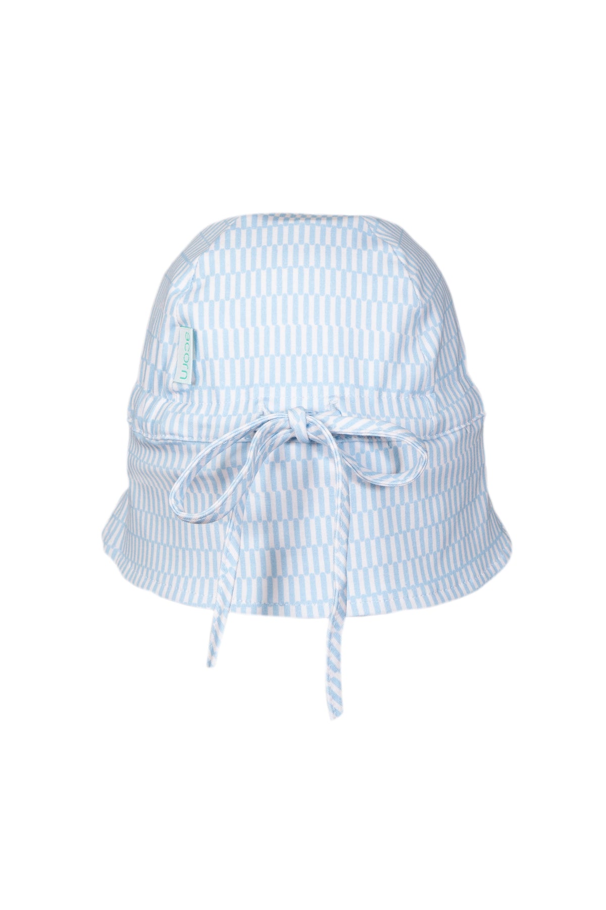 Acorn Kids - Blue Sprinkle Soft Jersey Flap Cap