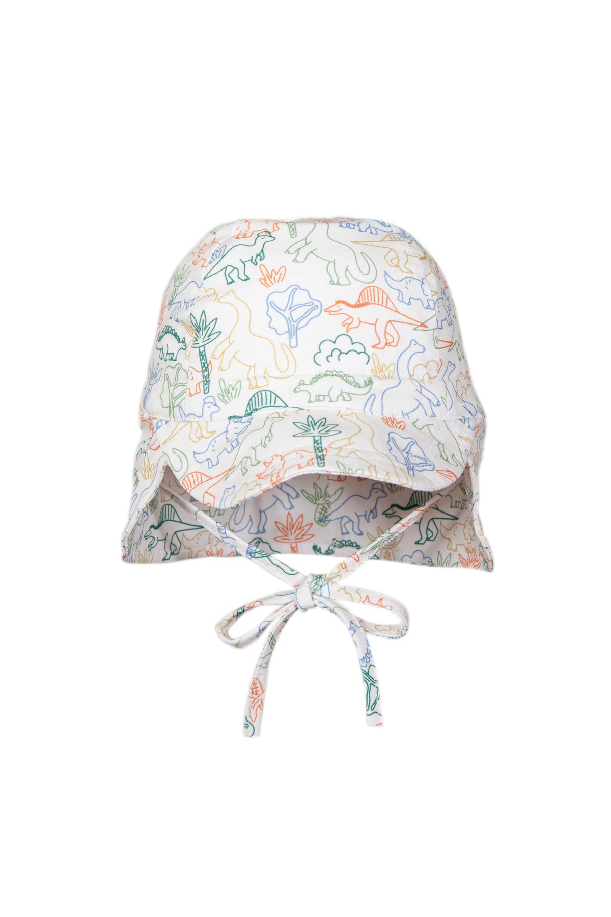 Acorn Kids - Dino Soft Jersey Flap Cap