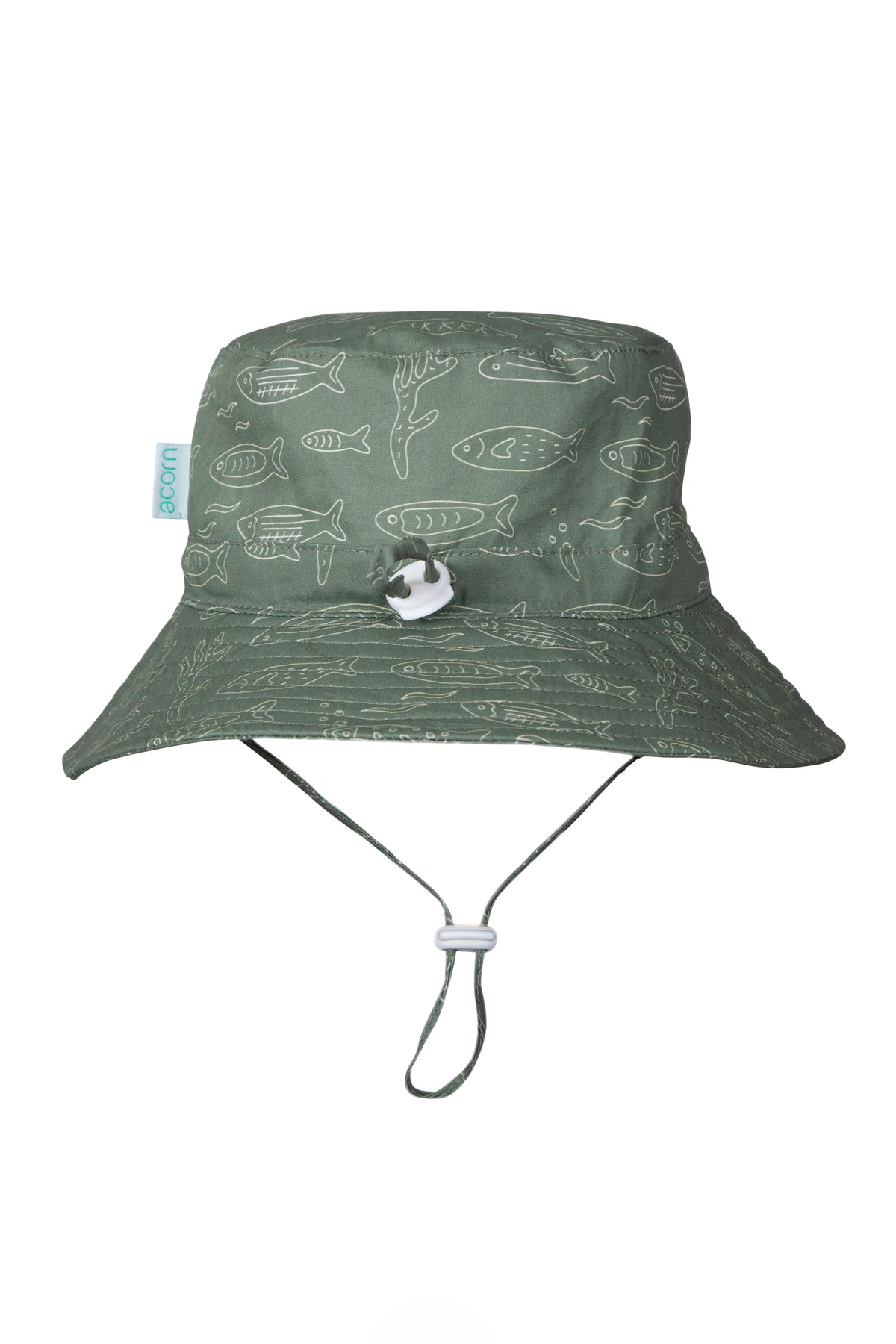 Acorn Kids - School Of Fish Wide Brim Bucket Hat