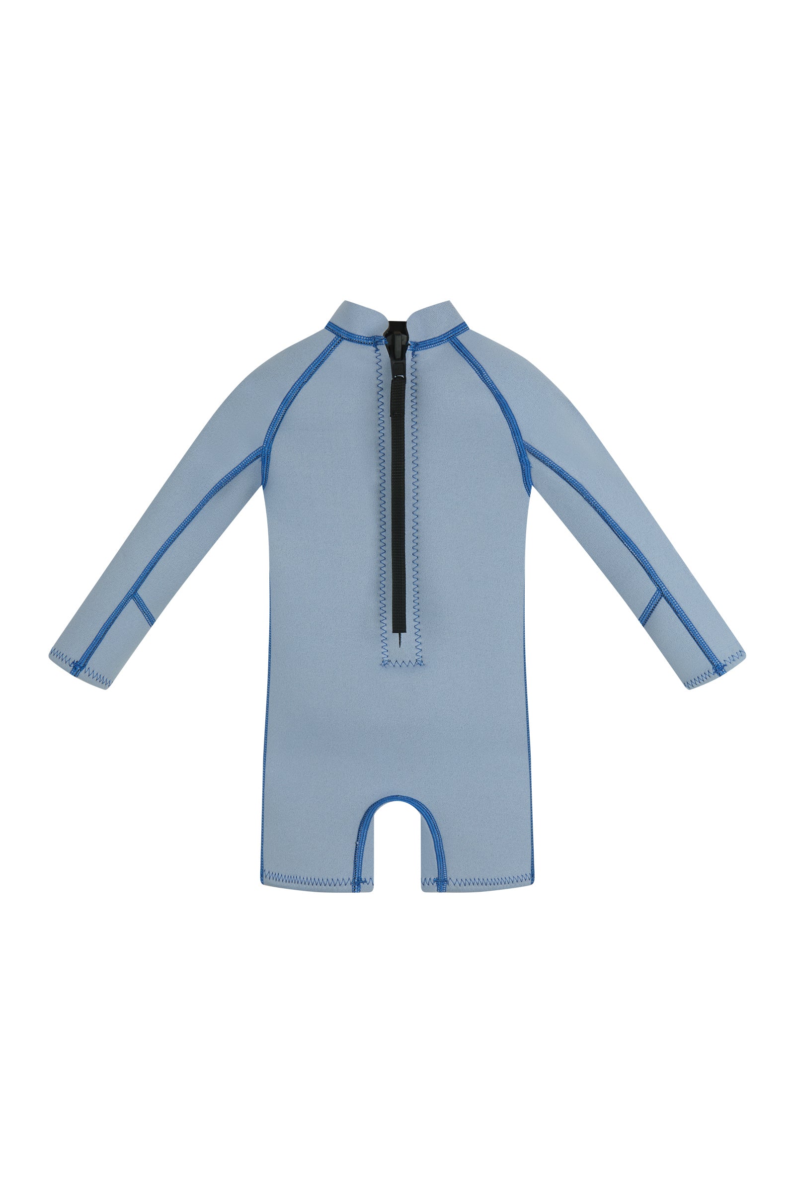 Summer Sun Label - Long Sleeve Springsuit Wetsuit Dusty Blue/Marine