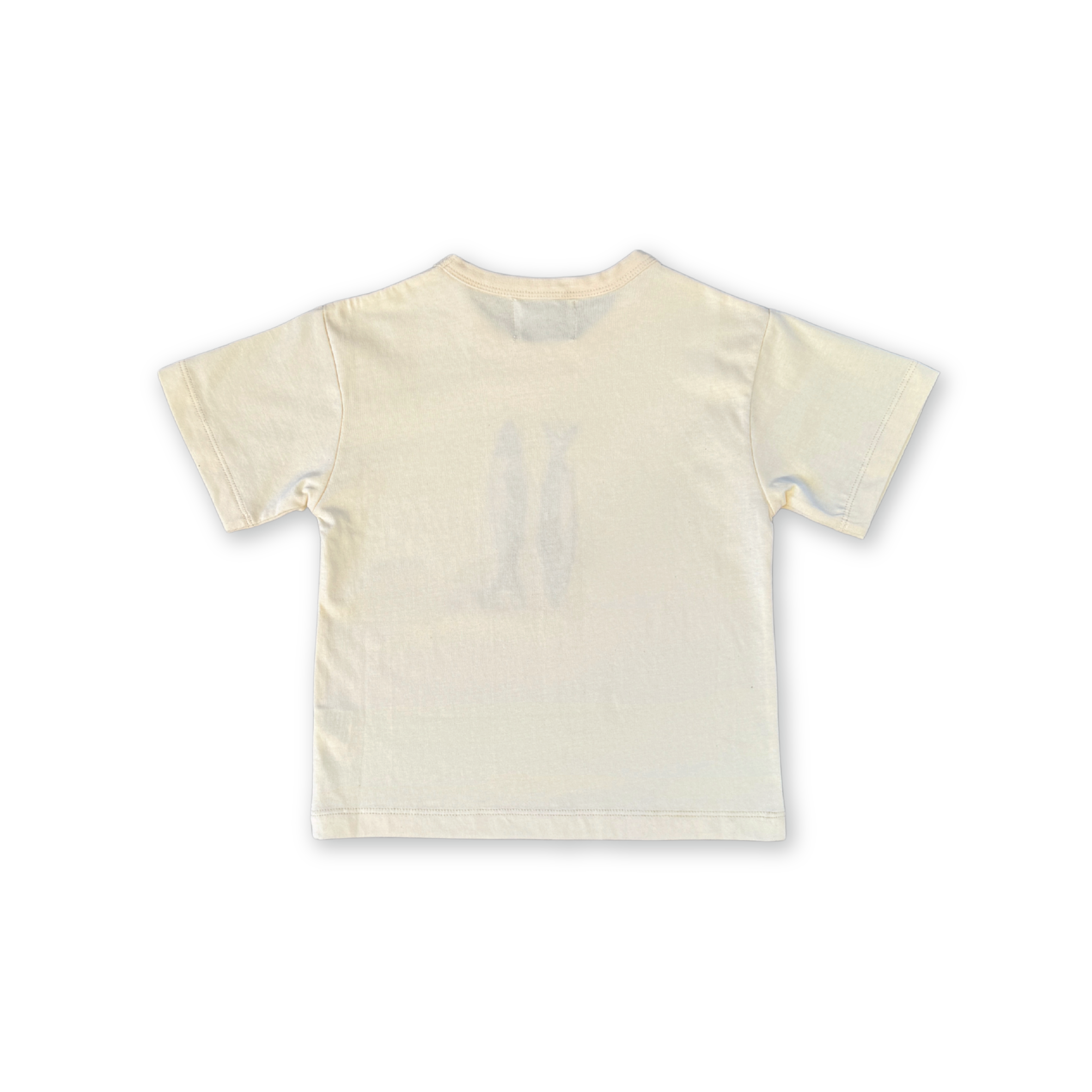 Grown - Kids Organic Sardine Embroidered Tee Milk