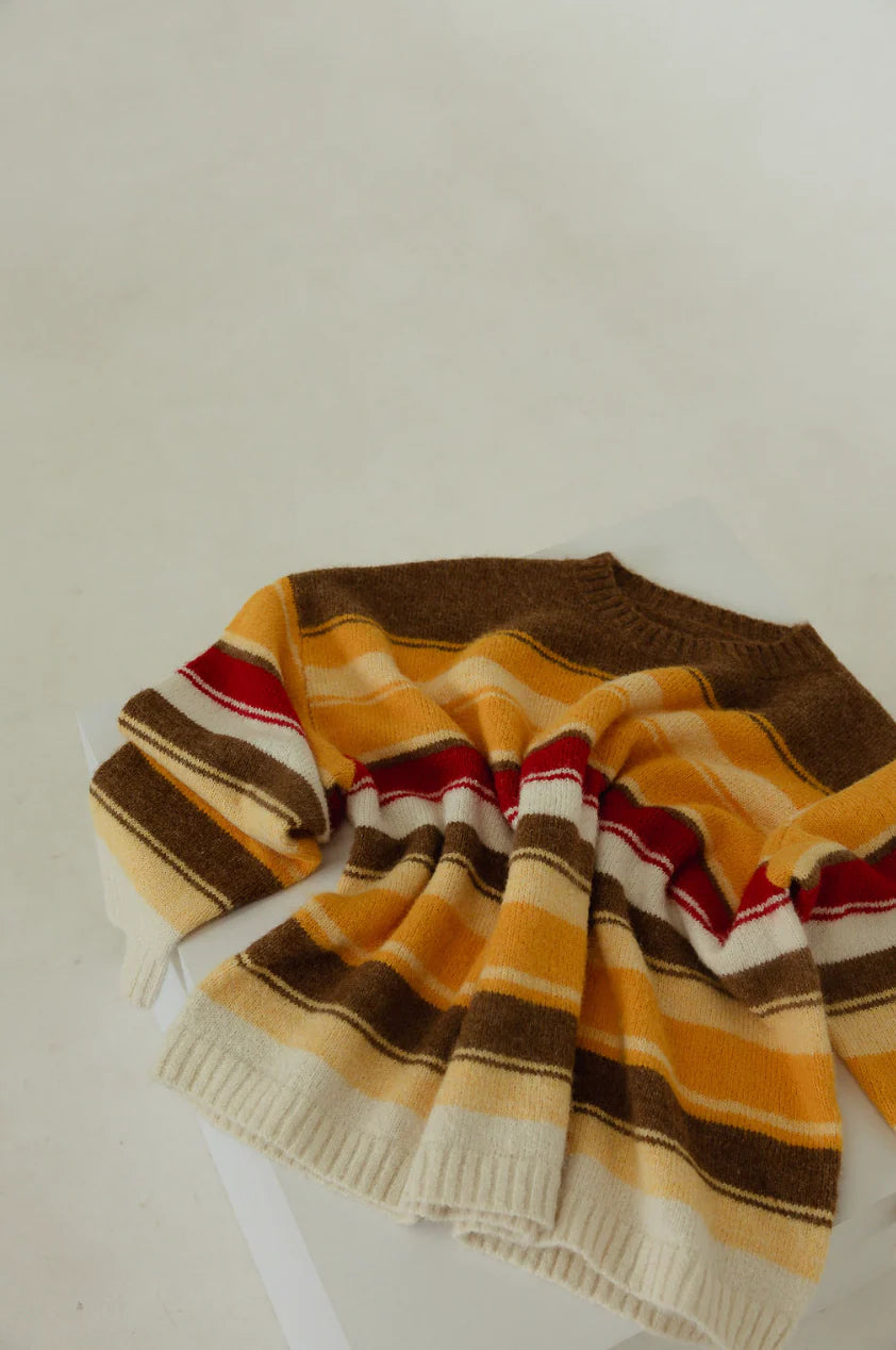 By Billie - Isabel Knit Autumn Stripe