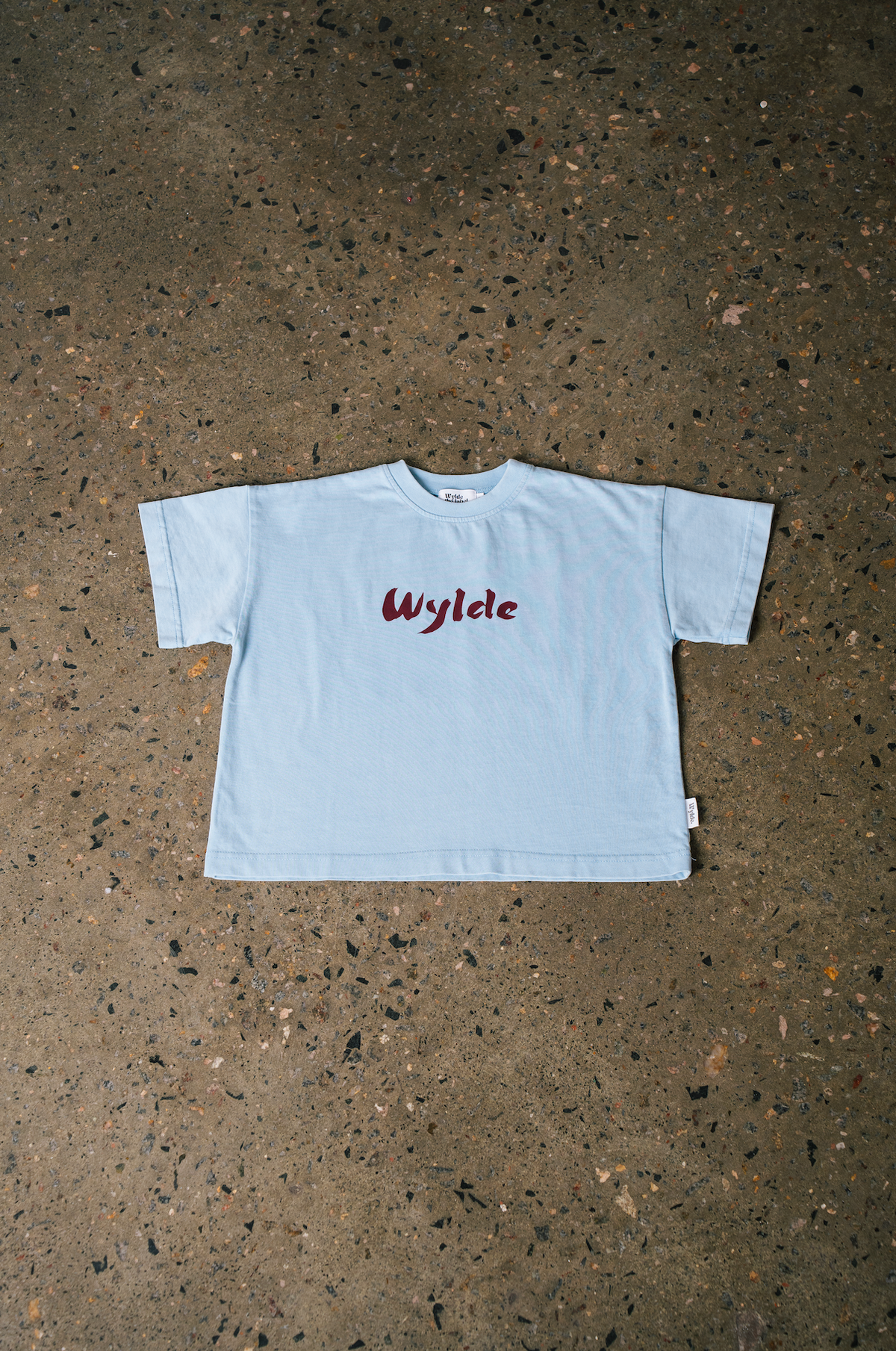 Wylde the Label Fortune Tee Blue Haze