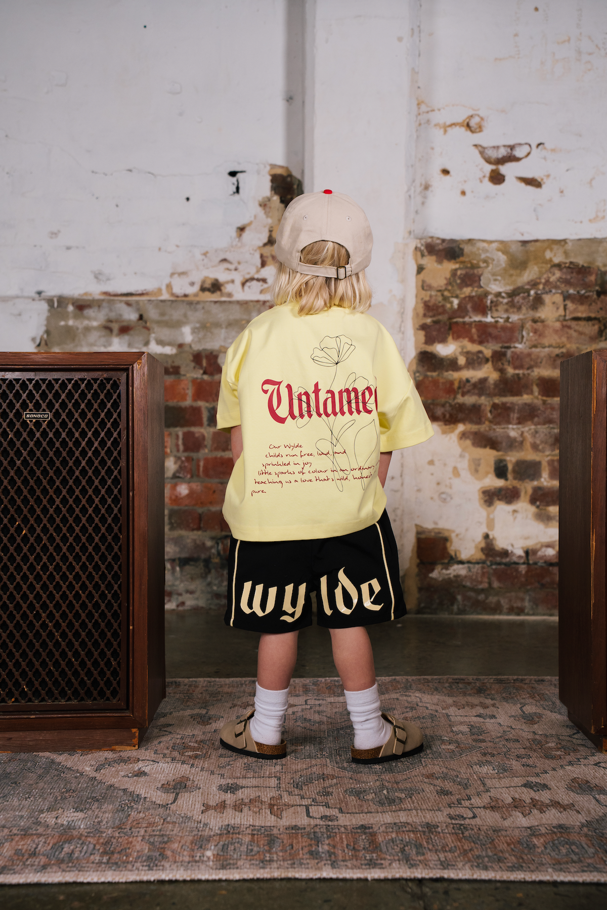 Wylde the Label No Saint Tee Lemon