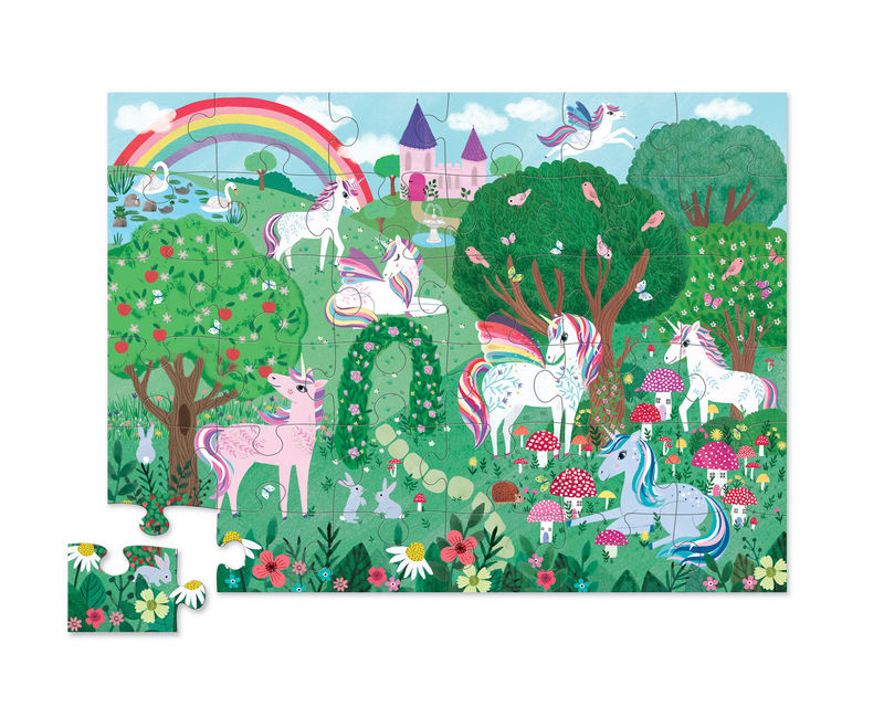 Crocodile Creek - Classic Floor Puzzle 36 pc Unicorn Dreams