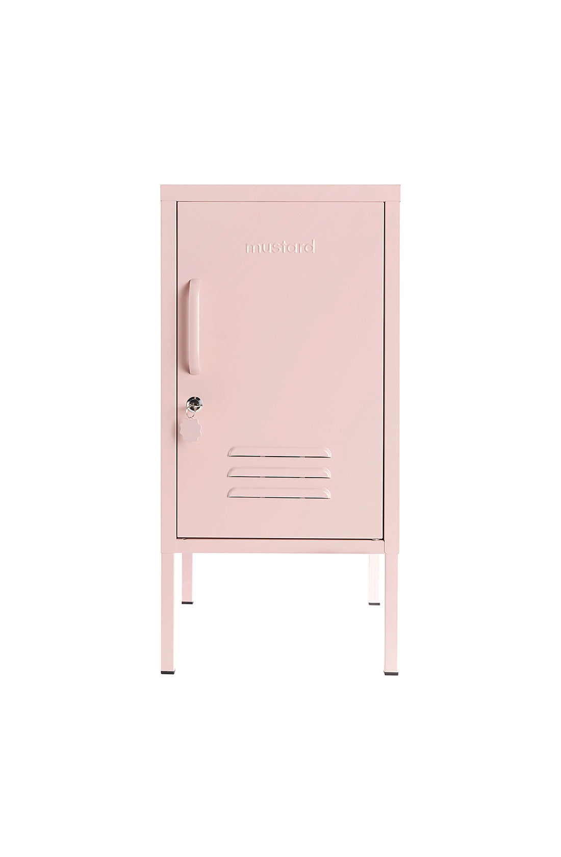 The shorty (to the right) locker in blush.