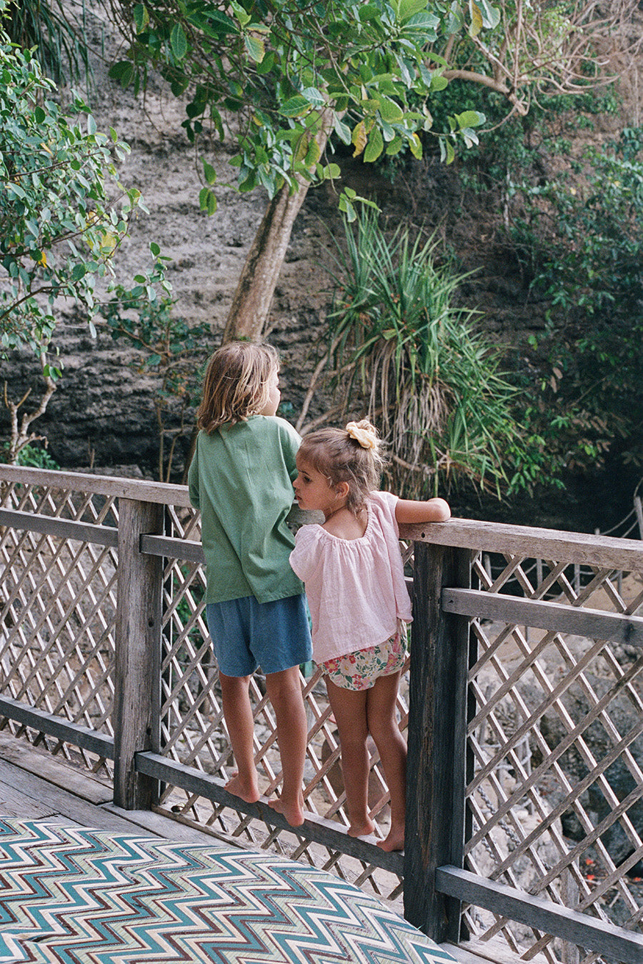 Illoura the Label - Thea Shorts Ocean Terry