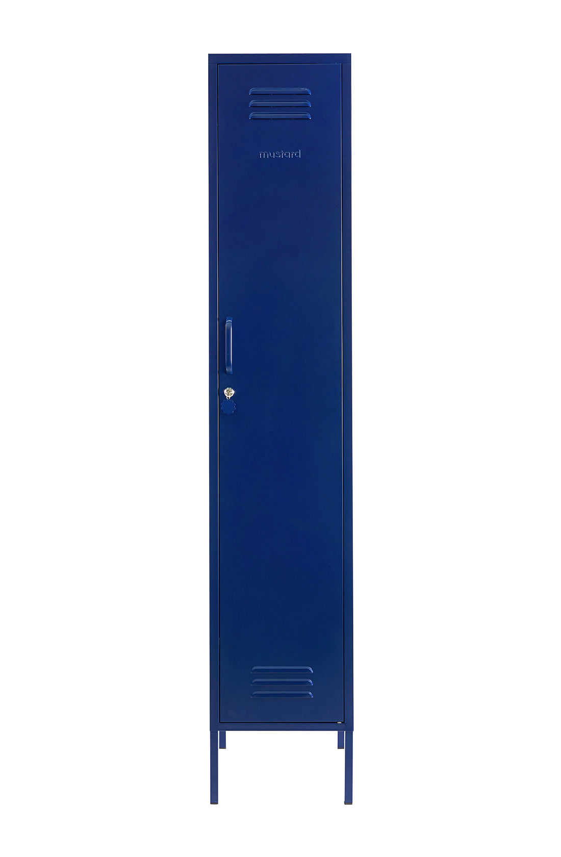 The skinny locker in navy.