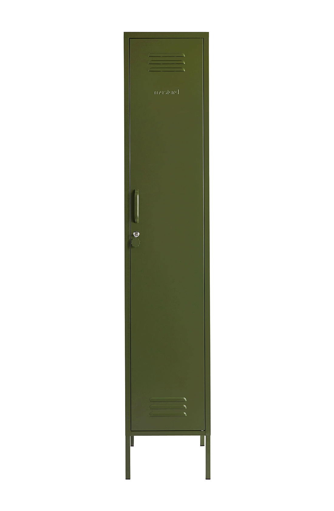 The skinny locker in olive.