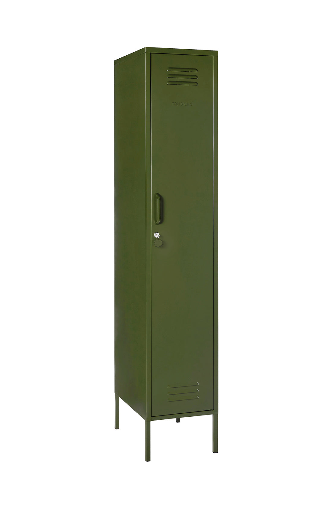 The skinny locker in olive.