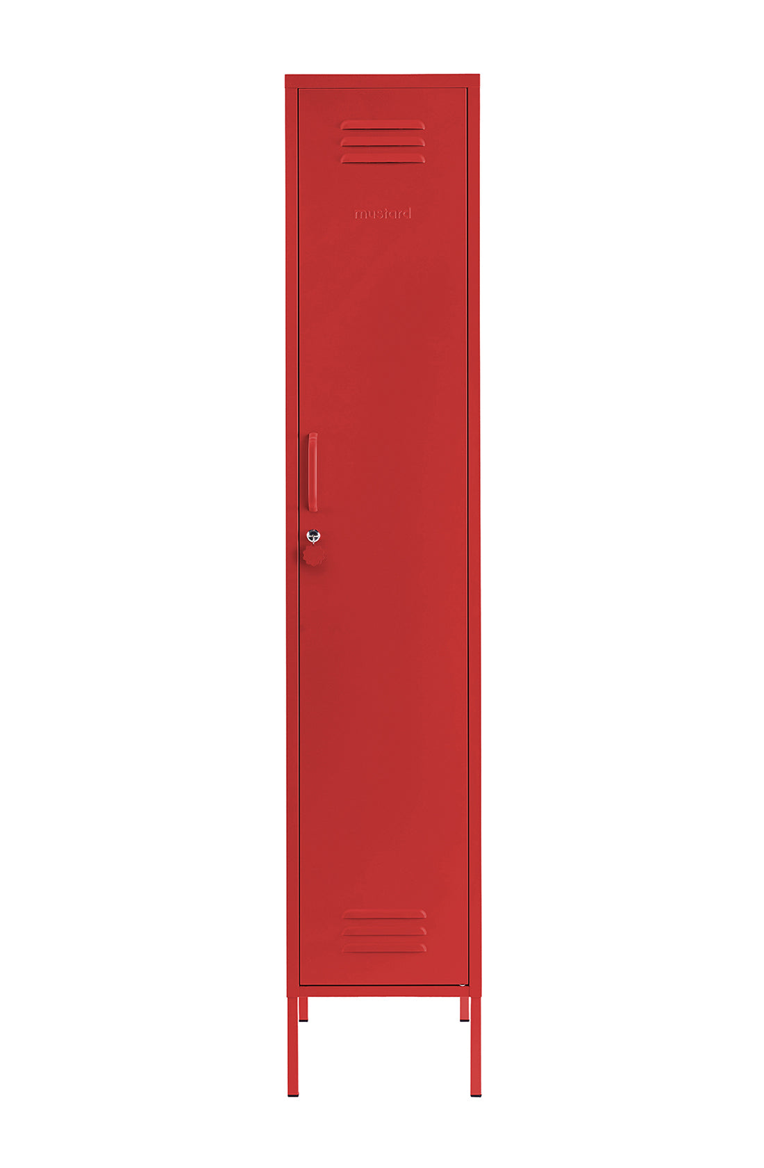 The skinny locker in poppy.