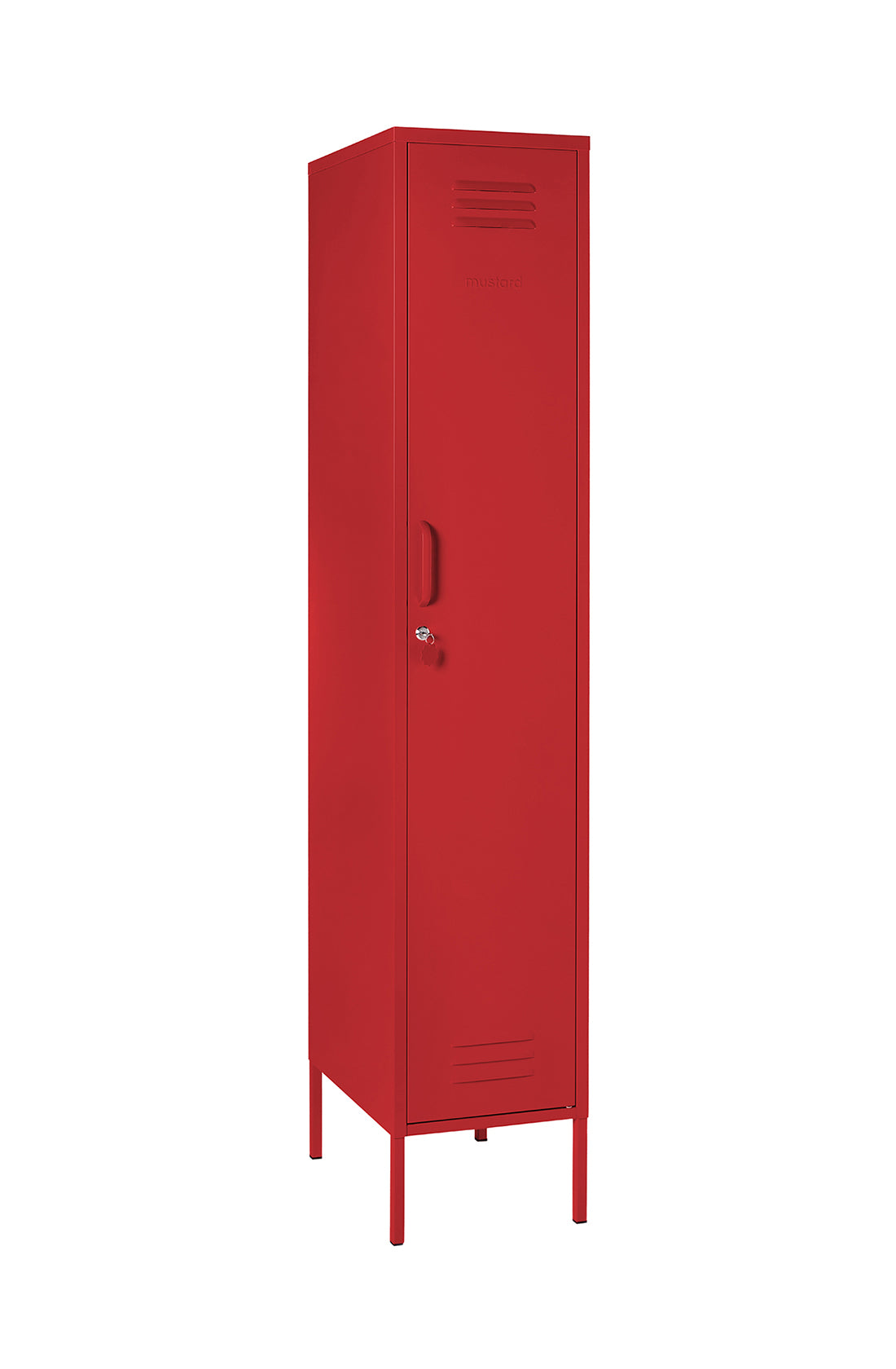 The skinny locker in poppy.