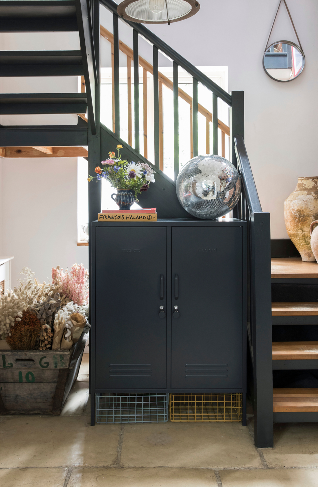 The midi locker in slate.