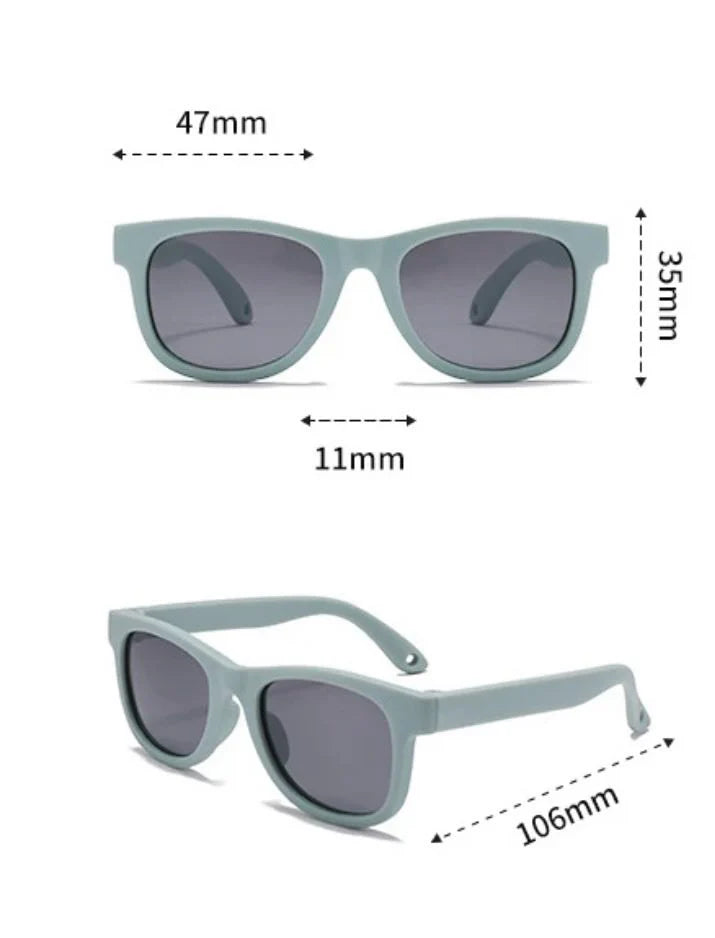 Ombra & Sole - Baby/Toddler UV Polarised Sunglasses Quartz