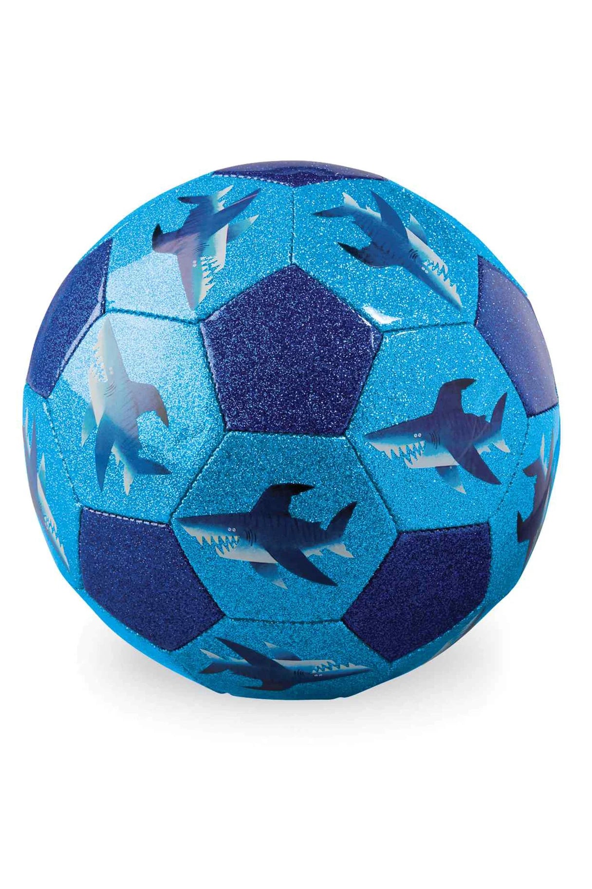 Crocodile Creek - Glitter Soccer Ball Shark City (Size 3)