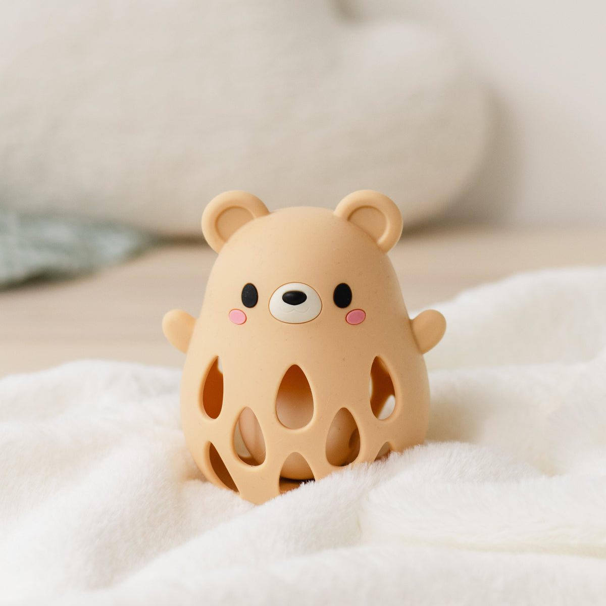 Tiger Tribe - Silicone Rattle Bear