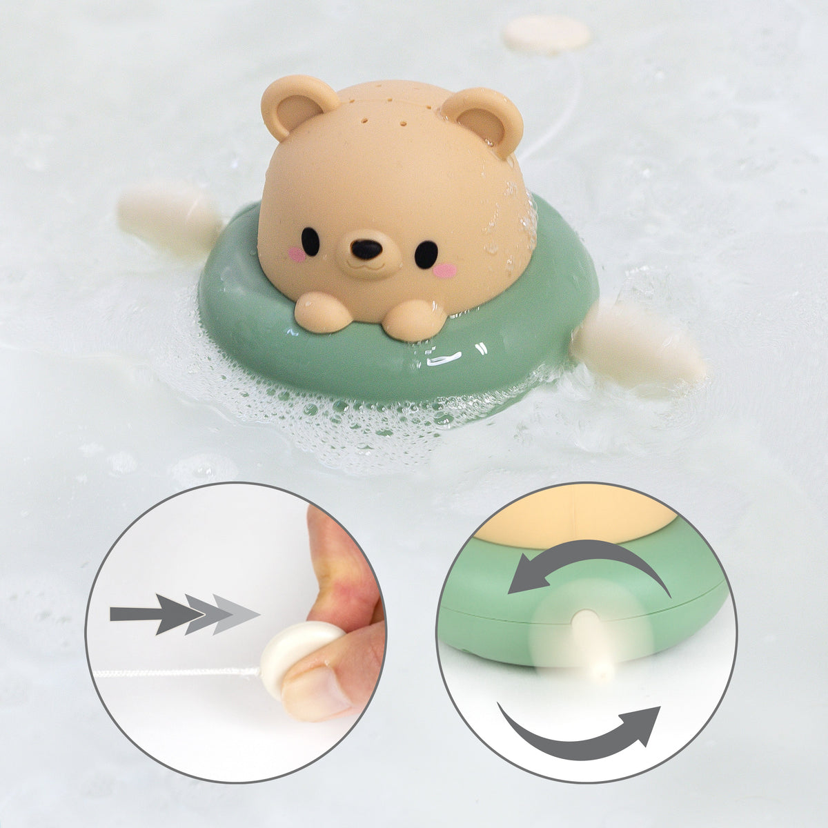 Tiger Tribe - Bath Paddle Boat Bear