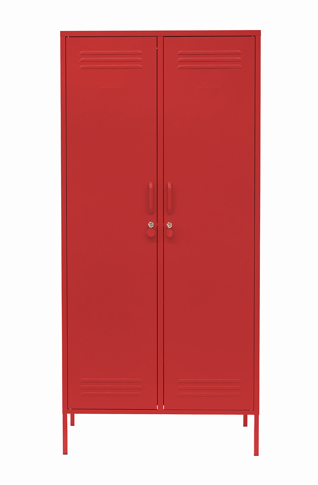 The twinny locker in poppy.