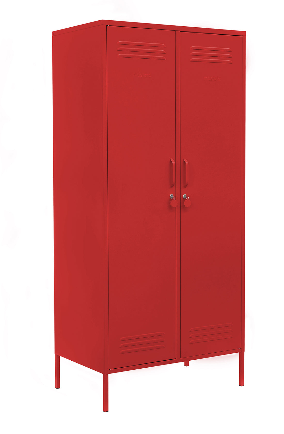 The twinny locker in poppy.