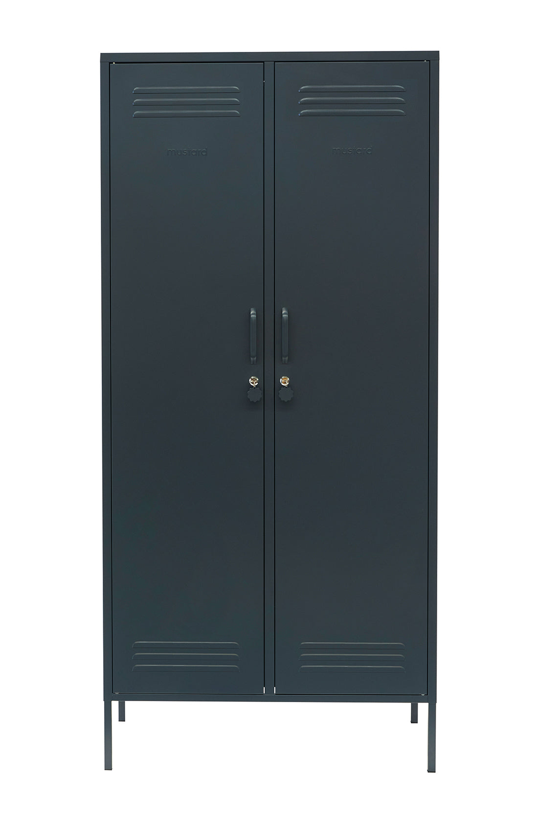 The twinny locker in slate.