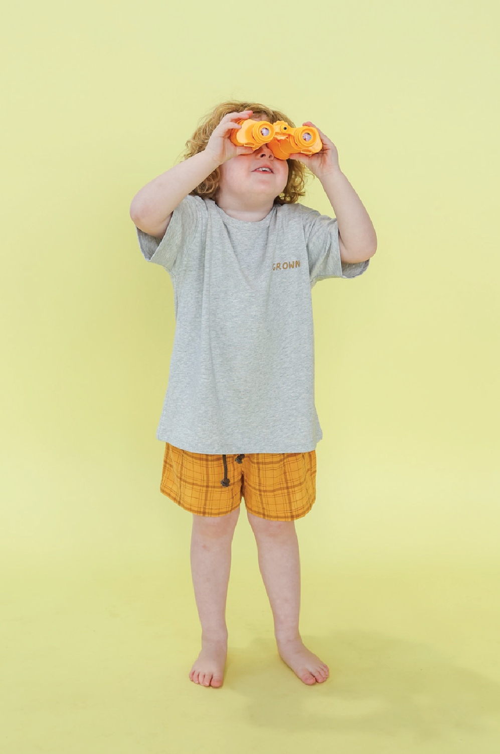 Grown - Organic Sunshine Tee Grey Marle