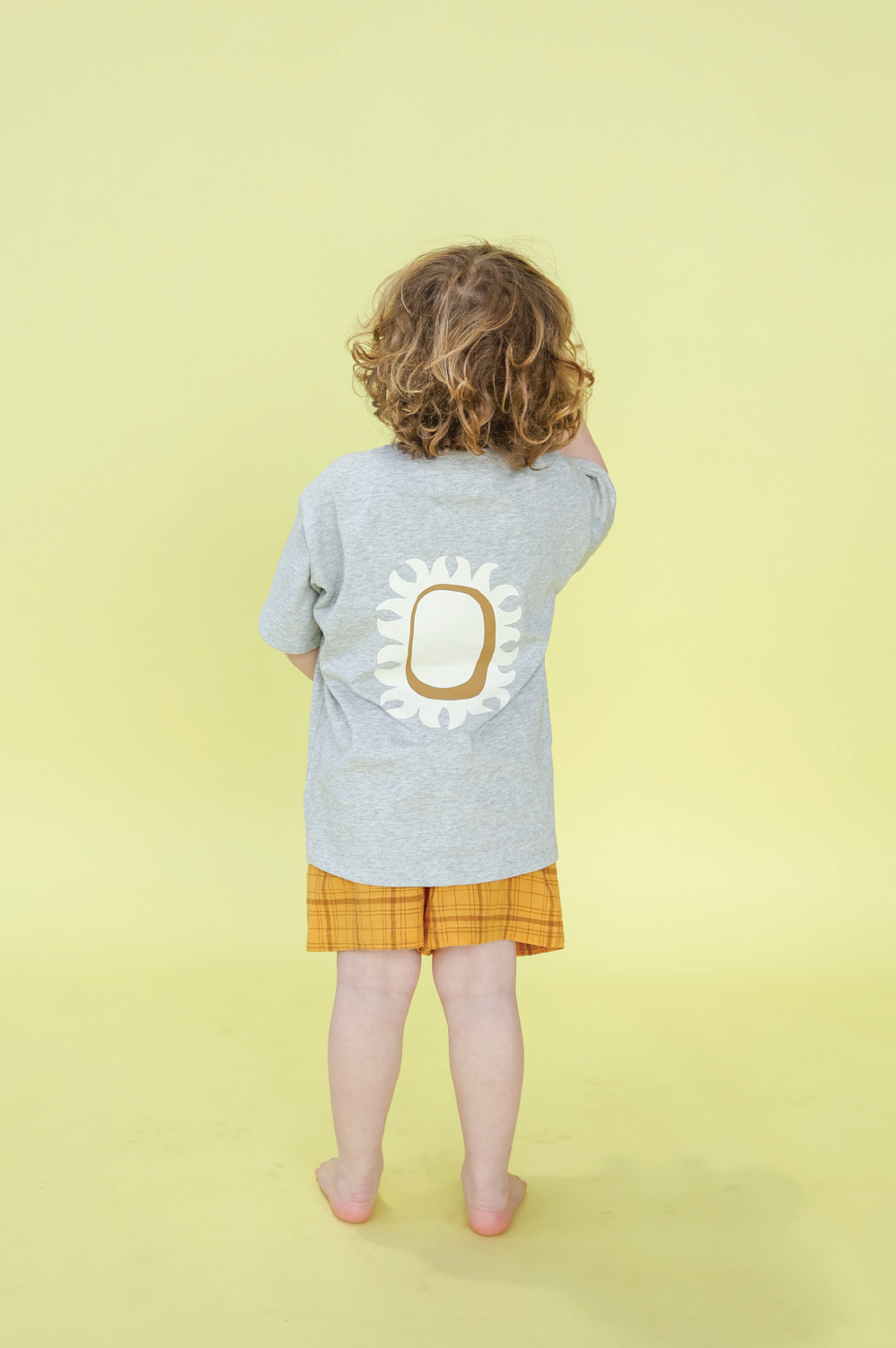 Grown - Organic Sunshine Tee Grey Marle