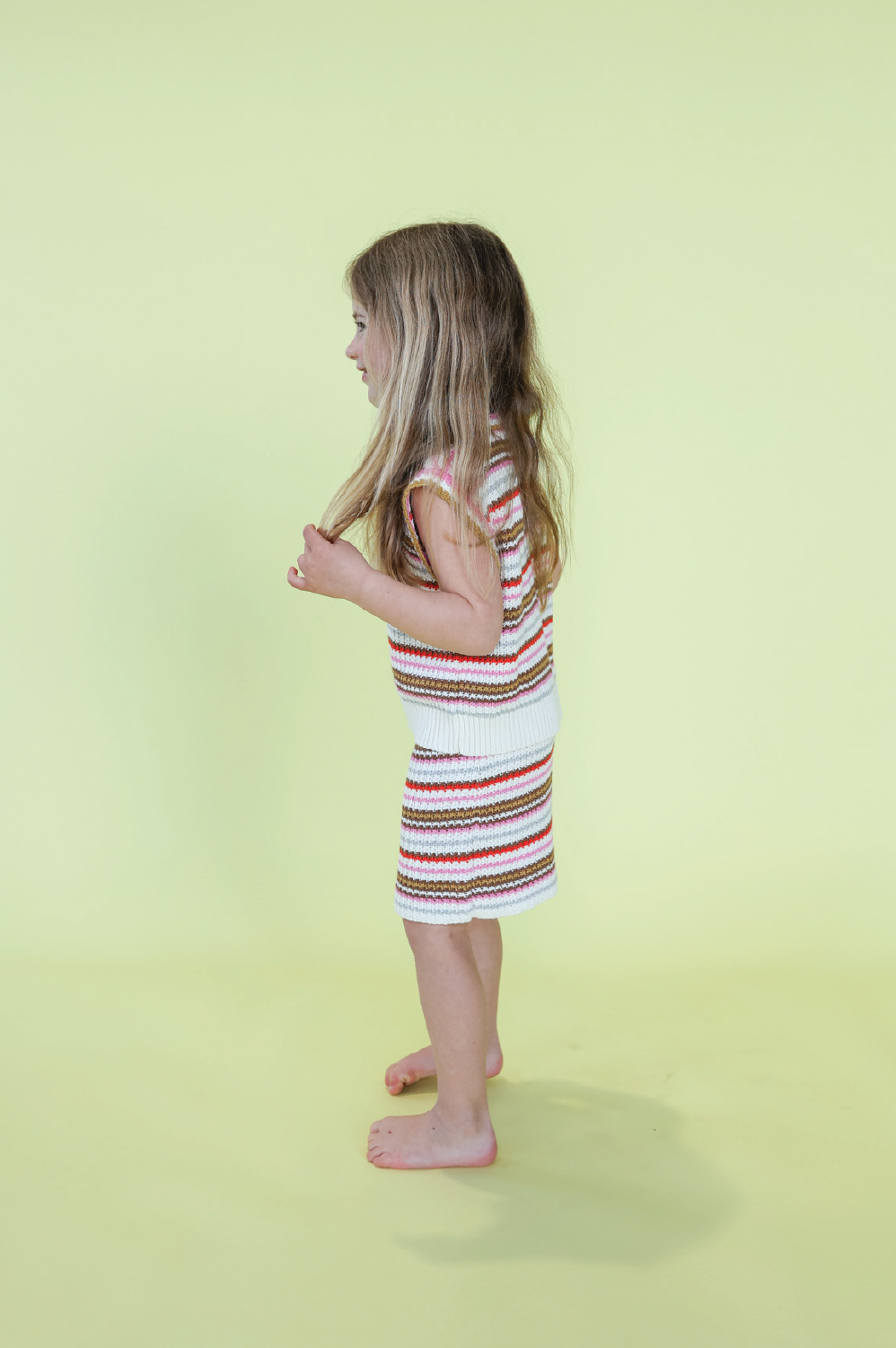 Grown - Organic Sunshine Stripe Knit Top