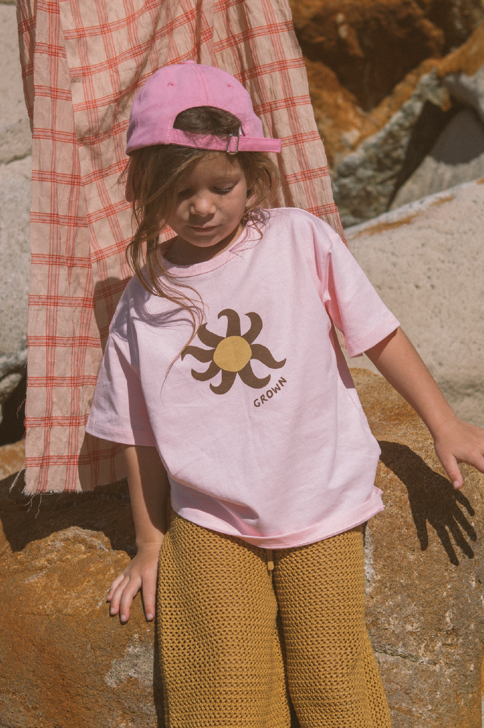 Grown - Organic Sunny Tee Pinky